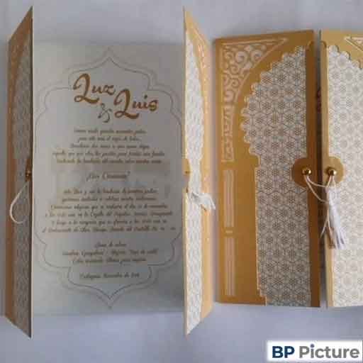 Hindu Wedding Card Design