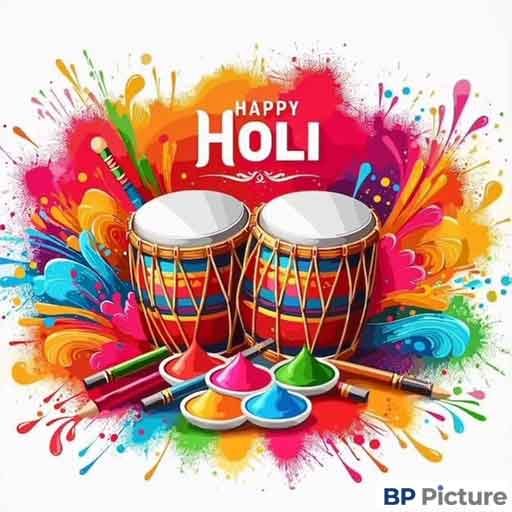 Holi Dp For Whatsapp