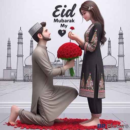 Eid Mubarak Images Husband And Wife